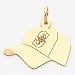 14K Seattle Mariners Large Hat Pendant
