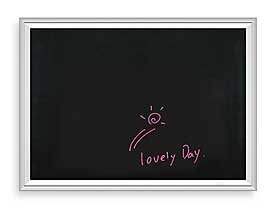 Childrens Toyshop  Toys : Dakota Designs 1NUK4 Dry-Erase Black Board, 24Hx18W In