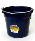 Miller Flatback Plastic Bucket Navy 20 Quart - P20FBNAVYA