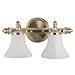 Checkolite International 7682 Catalina 2 light Bathroom Light