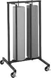 48" Double Roll Vertical Paper Rack