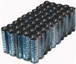 UNIVERSAL BATTERY D5622 Super Heavy-Duty Battery Value Box (AA 50-pk)