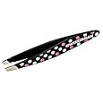 Tweezerman Hot for Dots Mini Slant Tweezers Neon Pink