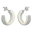 Earrings Designs in Sterling Silver for Women 0.75 inches (ers253)