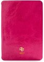 Amber Lu Design Genuine Italian Leather iPad Mini Case, Rosa Pink
