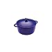 Rachel Ray 7-Quart Round Cast-Iron Dutch Oven, Blue