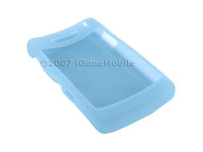 Blackberry 8800 PDA Silicone Protection Skin Case – Baby Blue