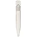 Kimble Kimax 45201-10 Glass Conical Bottom 10mL Heavy-Duty Graduated Centrifuge Tube with Ground Glass Bore Stopper, To Contain, Clear, Case of 6