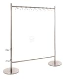 Garderobe Edelstahloptik Objekta 2 Breite 185cmx Höhe 179cm x Tiefe 43cm 89739