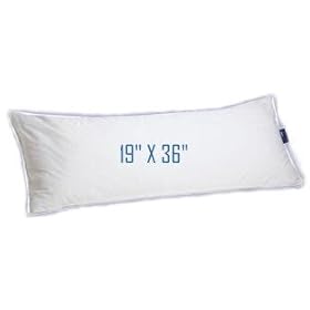 PREGNANCY-BODY-MATERNITY PILLOW- 19"x36"+PAIR OF FREE PILLOW CASE