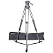 Libec LS-22 Aluminum Tripod System with T58 1-Stage Tripod, H22 Fluid Head, SP-1 Spreader & TC-50 Soft Carrying Case, Supports 9.0 lbs