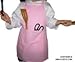 Pink Apron Kids Children Fits 2-7 Yr Olds 15x21 Inches Real Fabric 100% Poly Gift