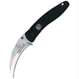Cuttin Horse, 3.37 in. Serrated Hawkbill Blade