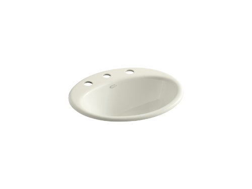 KOHLER K-2905-8-96 Farmington Self-Rimming Lavatory Biscuit