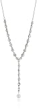 1928 Bridal Crystal Y Necklace