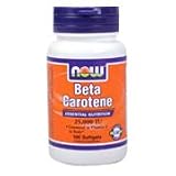 BETA CAROTENE 25000 - 100 SGELS., (Now Food)