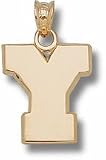 Brigham Young (BYU) Cougars 5/8 Block Y Pendant - Gold Plated Jewelry