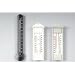 Max-Min-Thermometer grau