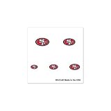 San Francisco 49ers Official Logo Fingernail Tattoos