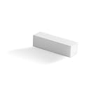Star Nails Sanding Block White Double Sided 120 & 200 Grit - Single