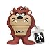 Emtec L103 Looney Tunes Taz - Memoria USB 2.0, 4 GB, lectura 15 MB/s, escritura 5 MB/s, marr�n