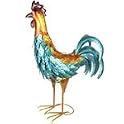 20-inch Rooster w/Metal Feathers