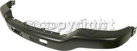 2003-2006 Gmc Truck Sierra Pickup (high air flow; w/2 slots; w/bracket; black) Front Bumper FACE BAR On Sale