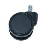 Large Nylon Heavy-Duty Casters for an Office Chair (with 65mm Wheels & 11mm Pin) - Pack of 5