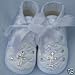BOYS CHRISTENING SHOES WITH CROSS & DIAMANTE