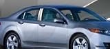 Acura TSX 2004-2008 SES Chrome Pillar Post / Posts 6pc.