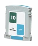HP C4841A (HP No. 10) Compatible Inkjet Cartridge Cyan for HP 2000C/2500C, Colorpro ga, HP ColorPro cad