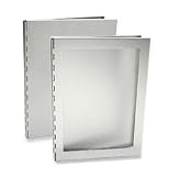 Pina Zangaro Camden Series Archival Aluminum Presentation Folder with Solid Cover, 8.5 x 11 x .375