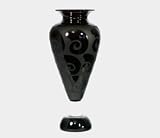 21Sk1BHfIyL. SL160  Hand Blown Floral Sommerso Art Glass Vase 10.5 tall
