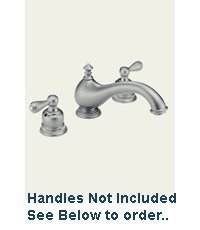 Delta Teapot Roman Tub Faucet Pearl Nickel 2770-NNLHP