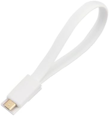 MONOKO Micro USB Sync and Charge Cable, with Megnet, White