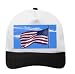Custom Baseball Cap - Enjoy a Baseball Cap Created from Your Favorite Photo - White & Black