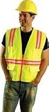 Occunomix X-Large Yellow Occulux Woven Twill Polyester Non-Ansi Economy Two-T...