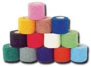 Andover Coated Products 5150NP-048 Co-Flex Bandage Neon Pink NL 1.5"x5yds 48/Ca