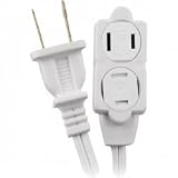 8' 3-Outlet Grounded Office Cord