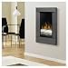 Dimplex V1525+BT-GM Recessed/Wall Mount Gun Metal Electric Fireplace Trim: Bevelled