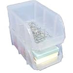 Large Stacking Bins - Single Bin (Clear) (5