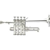 Stomvi 5715 Mahler Titanium Bb / A Piccolo Trumpet Silver