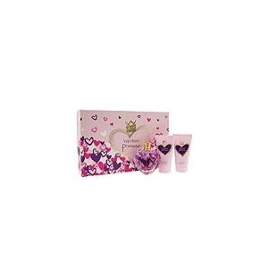 VERA WANG PRINCESS for Women 3 Piece set: 1.7 oz Eau de Toilette Spray + 2.5 oz Foaming Body Polish + 2.5 oz Body Lotion by Vera Wang
