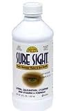Sure Sight Liquid Supplement Contains Lutein, Zeaxanthin, Lycopene, Vitamin A, Bilberry Carrot and Blueberry Extract Kosher 8 oz