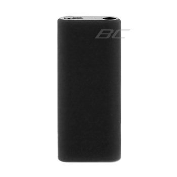 Black Durable Soft Silicone Skin Cover Case for Apple ipod shuffle 4GB 3G 3rd generation