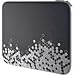 Belkin Pixelated Sleeve - Notebook carrying case - 15.4  - black, high rise