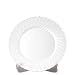 PLATE CLASS WHITE 7.5, CS 10/18CT, 05-0501 WNA COMET WEST, INC. PLASTIC CATERWARE