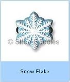Snowflake Shoe Charm