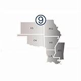 Navionics HotMaps Platinum - Chart 9 - KS, MO, OK, AR, LA, MS - SD Card