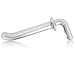 Don Wands Clear Smooth G-Spot w/ Handle 8.5